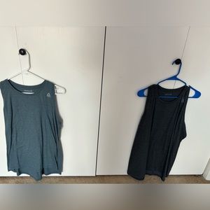 2 Reebok Tank Tops